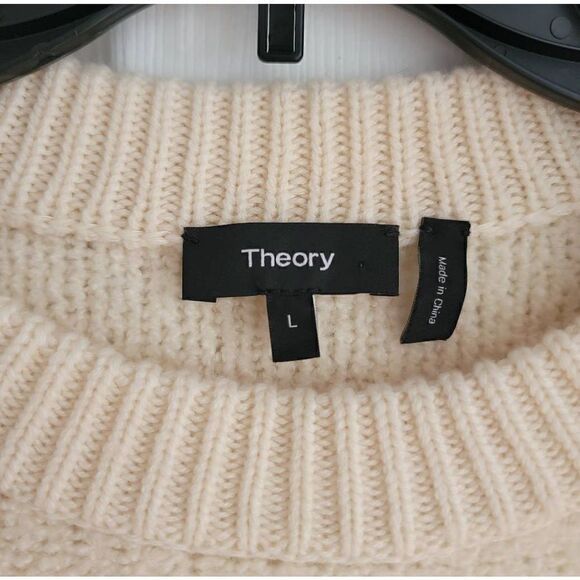 Theory Boska Frost Wool & Cashmere 
Sweater L - Picture 6 of 9